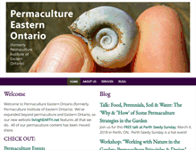 Tablet Screenshot of eonpermaculture.ca